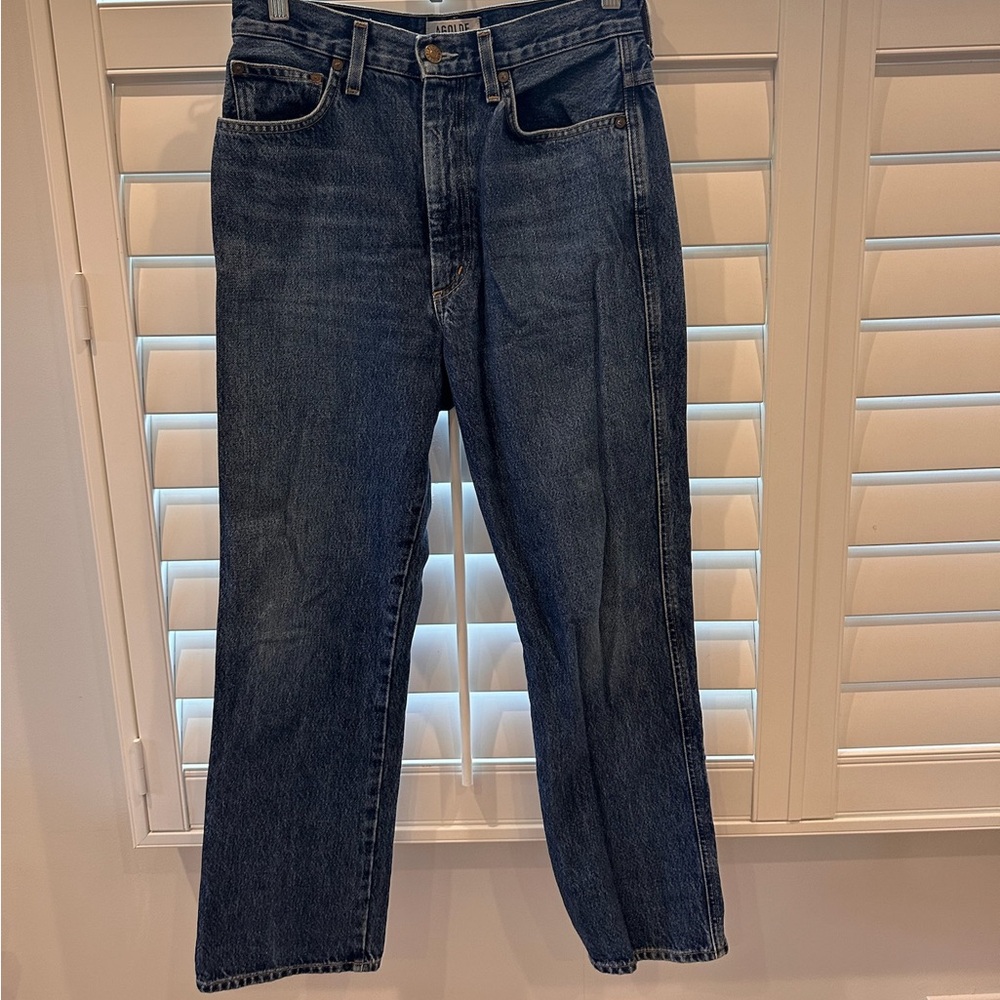 AGOLDE straight leg jeans